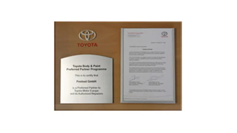 Festool Toyota Partner Programme 2007