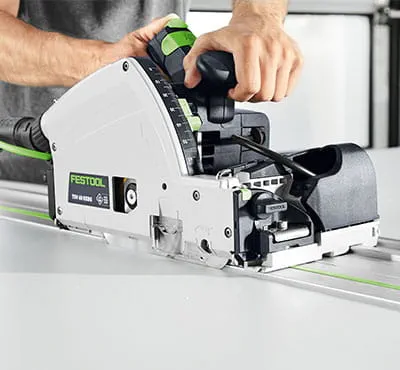 The new TSV 60 K from Festool in use