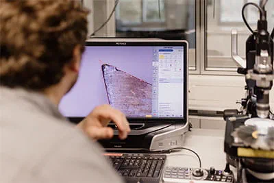 Development Engineer Marco Haible and Product Manager Jonas Wurster from Festool