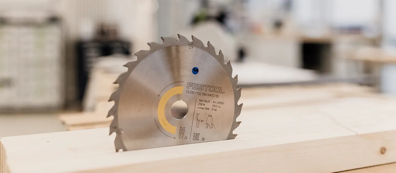 Saw blades from Festool