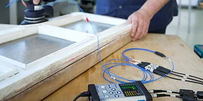 Testing the Festool products in the test department
