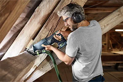 The RSC 18 from Festool in use 