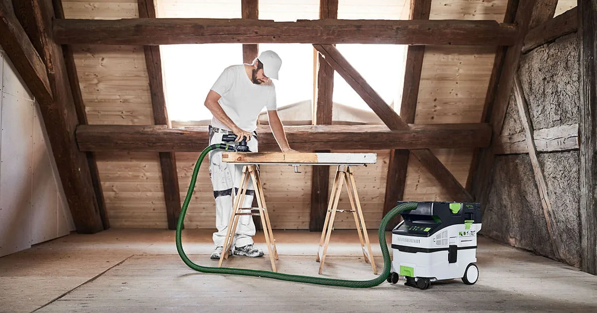 The new CTC MINI/MIDI cordless compact dust extractors