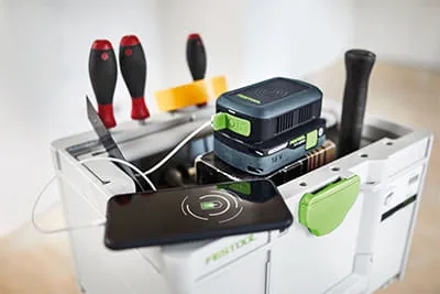 The new PHC 18 smartphone charging station charges via a USB-C cable