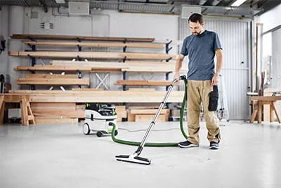 The system extensions in the field of vacuuming from Festool
