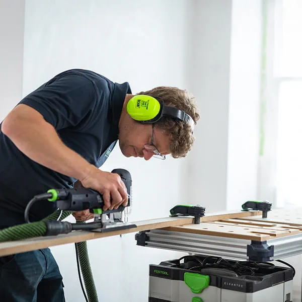 Carpenter Gary Banks in his workshop