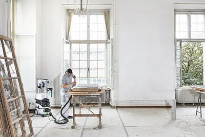 Restoring the window frames with Festool machines