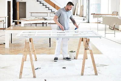 Restoring the window frames with Festool machines