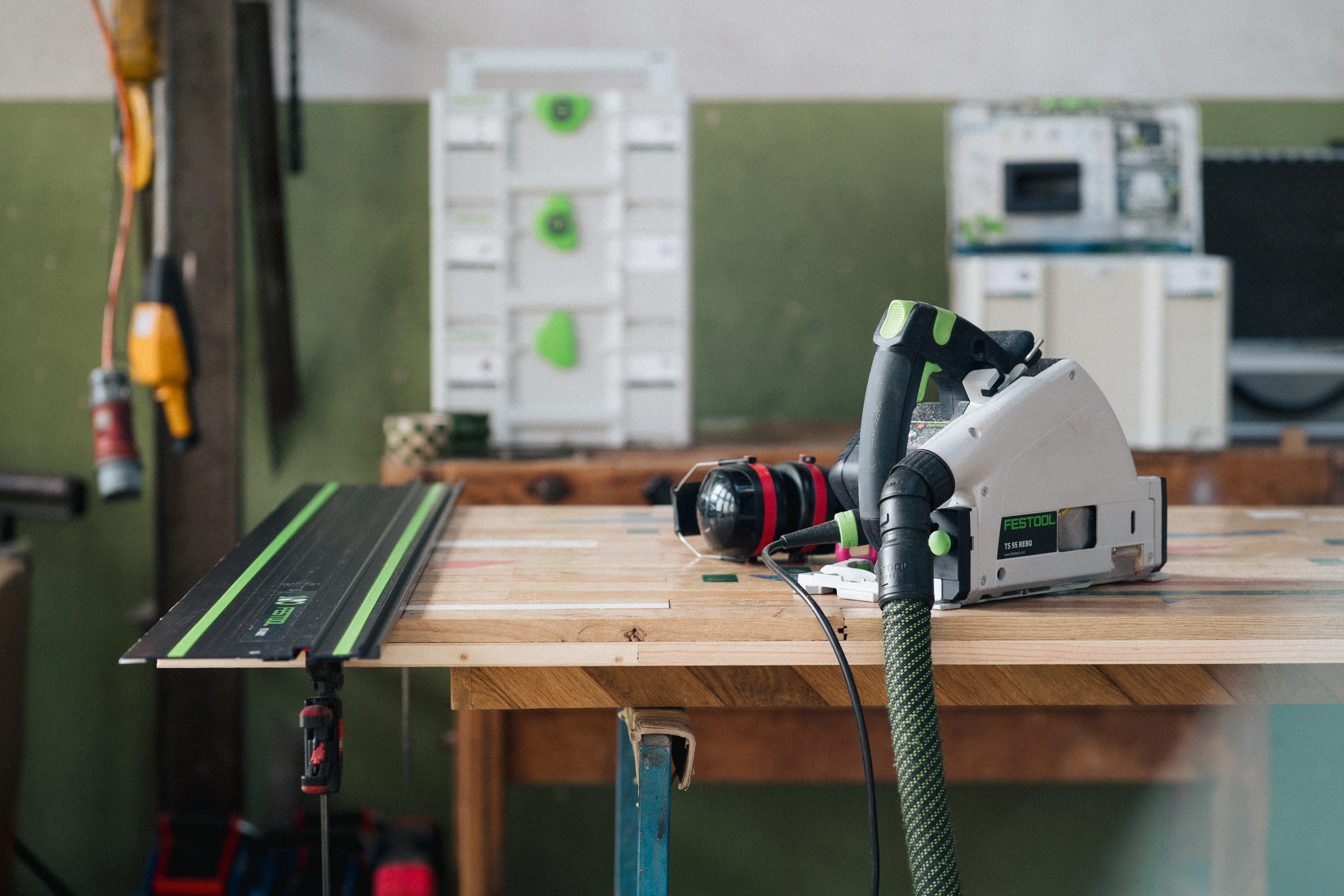 A selection of Festool tools