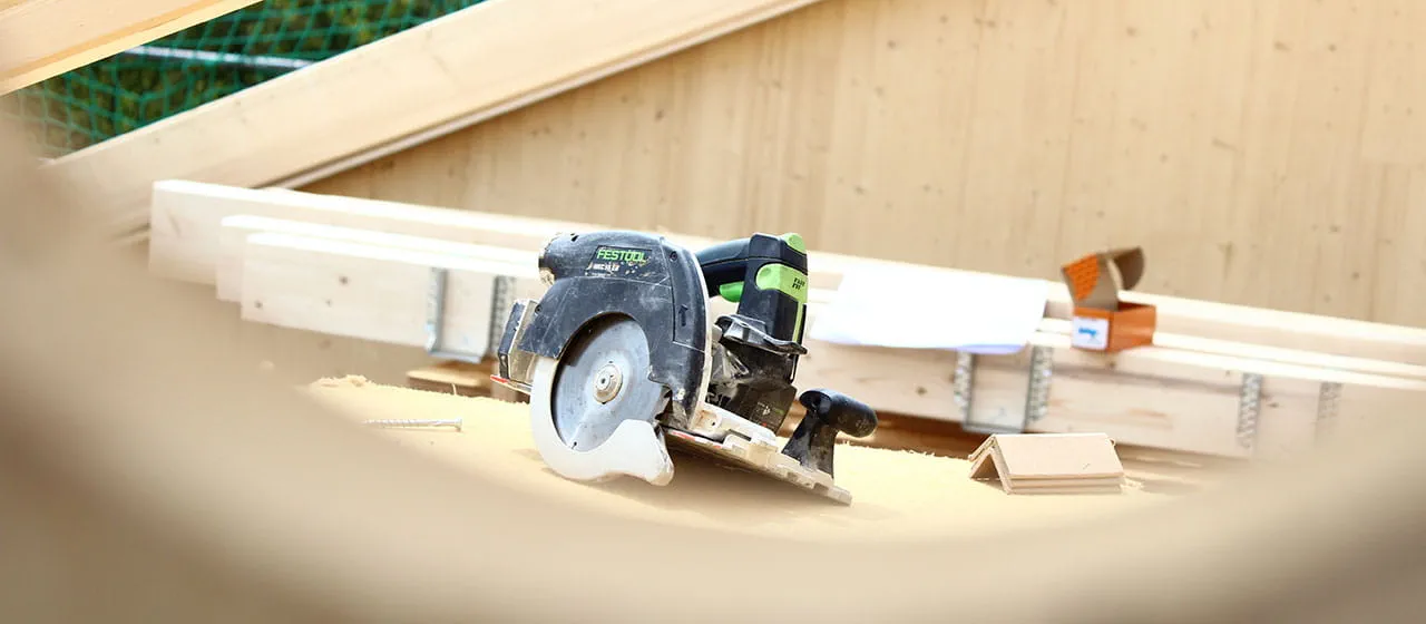 The Festool cordless circular saw HKC 55
