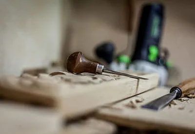 Working with the Festool router OF 1010