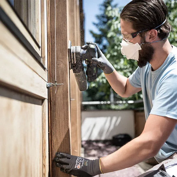 The Festool Vecturo OSC18 in operation
