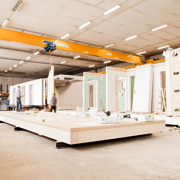 Pre-fabricated buildings from Austrian manufacturer Haas
