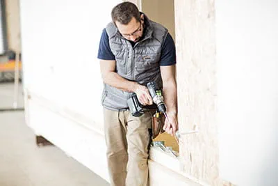 The Festool cordless drill in operation