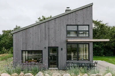 Modern timber house