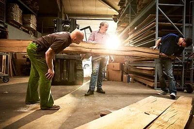 The Festool cordless drill in operation