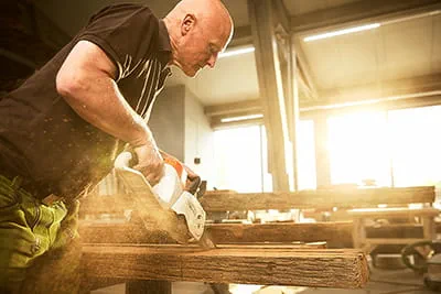 Mobile work with the Festool mobile dust extractor