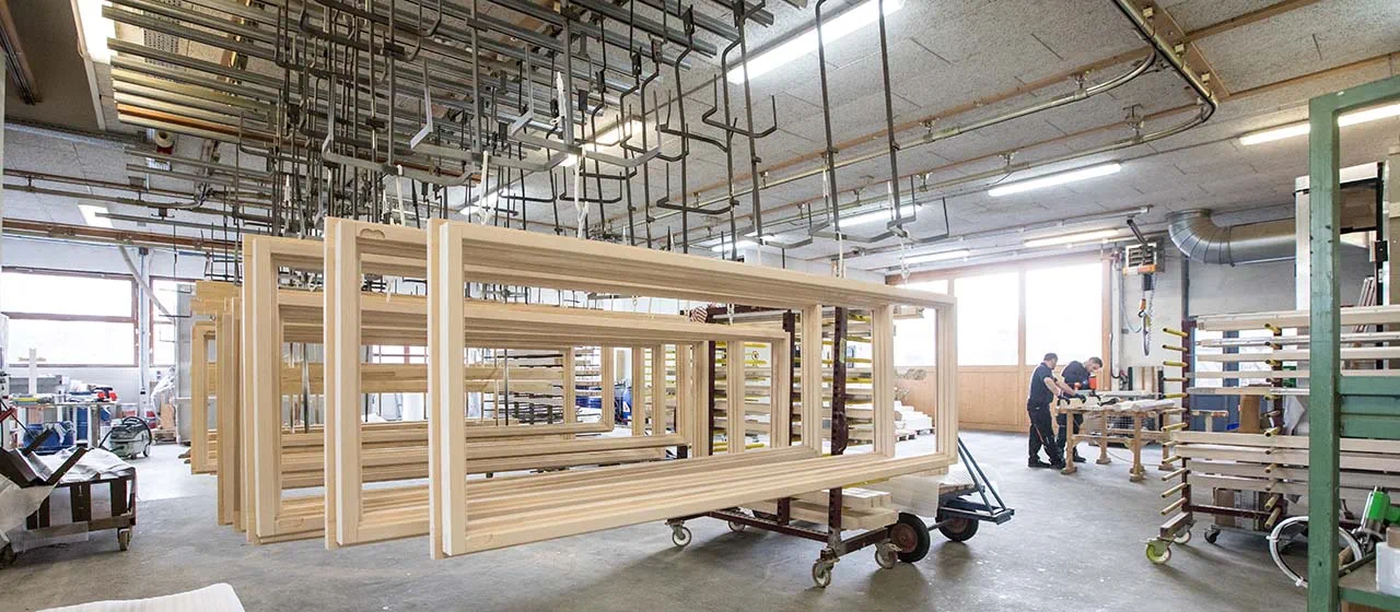 The workshop of VHB woodworking