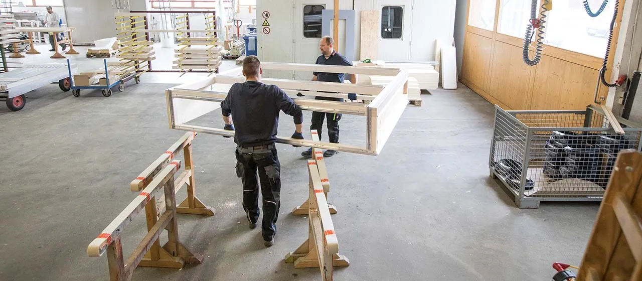 The workshop of VHB woodworking