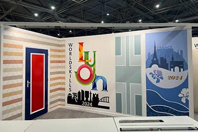 Xiaofei Zhang's work at the WorldSkills 2024